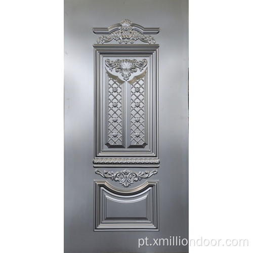 Vários designs de painel de porta de metal